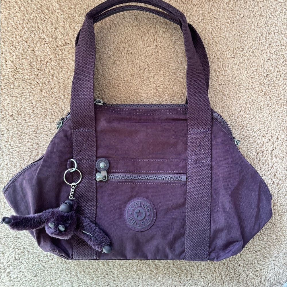 Kipling Art Mini Bag - Deep Purple Shoulder Bag